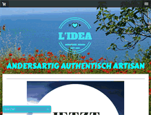 Tablet Screenshot of lidea.ch